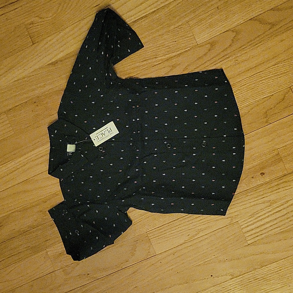 Toddler Christmas Button Down